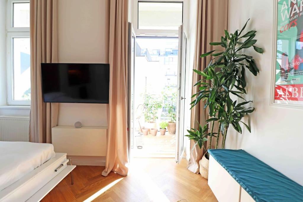 Smart Apt Mit Balkon Am Augarten Park Naehe Zentrum Viena Exterior foto
